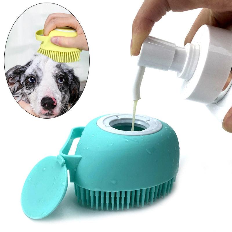 Escova macia de silicone para Pet - Imperio Js - Imperio Js